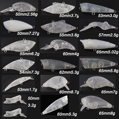 Unpainted blank Hard Lure series