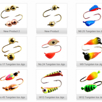 Tungsten material series products-Ice lure