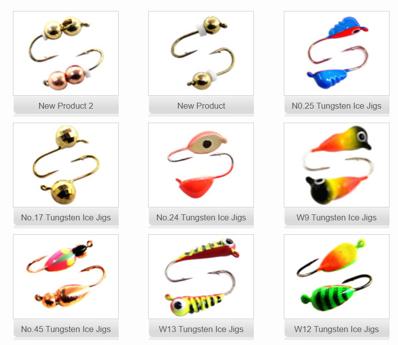 Tungsten material series products-Ice lure