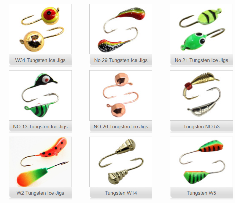 Tungsten material series products-Ice lure