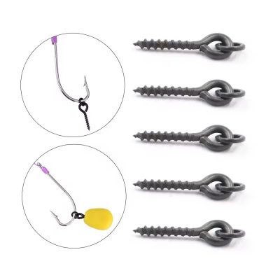 Round Ring Bait Screws for Carp fishing Tackle Bait Pop Up Chod Rigs 12mm