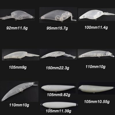 Unpainted blank Hard Lure series