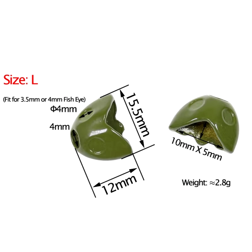 Vampfly Fly Tying Fish Head