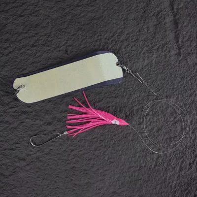 UV Plated Diving Plate Salmon Flasher Trolling Flasher Fishing Spoon
