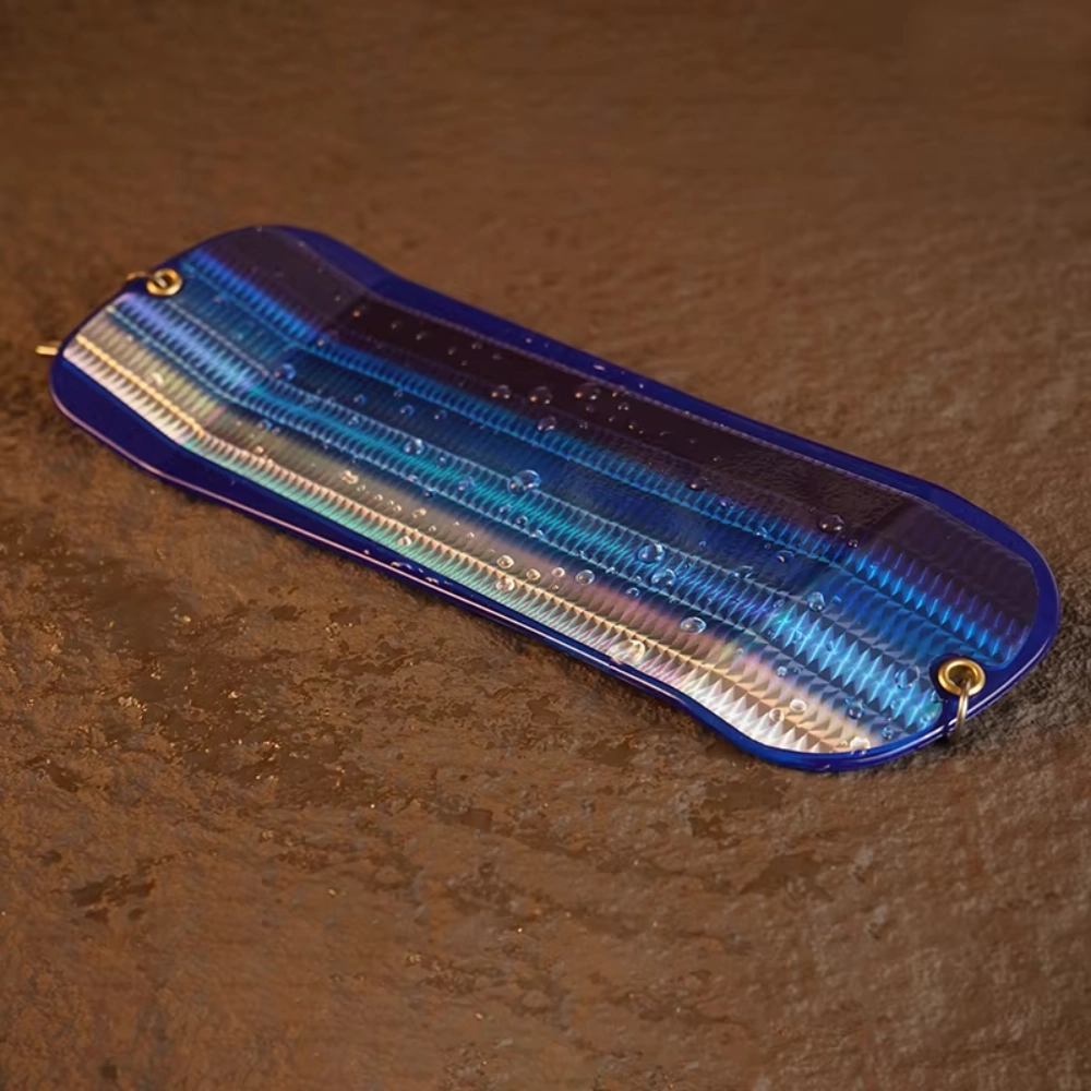 UV Plated Diving Plate Salmon Flasher Trolling Flasher Fishing Spoon