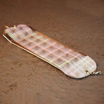 UV Plated Diving Plate Salmon Flasher Trolling Flasher Fishing Spoon